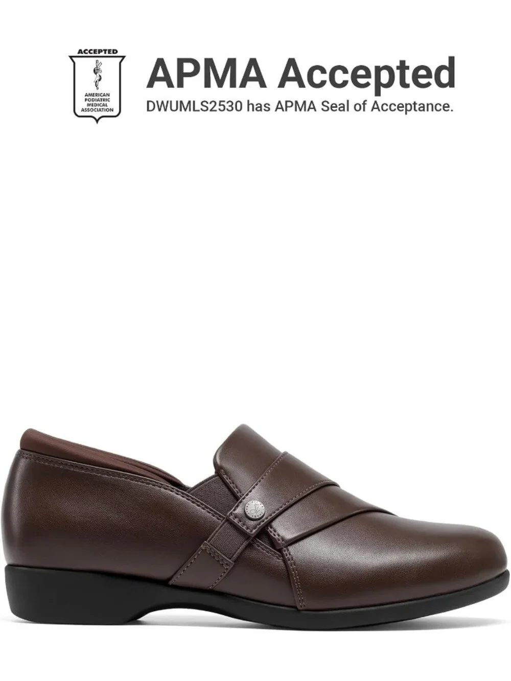 Dream Pairs Women's All Brown Comfortable Arch Support Casual Dressy Loafers